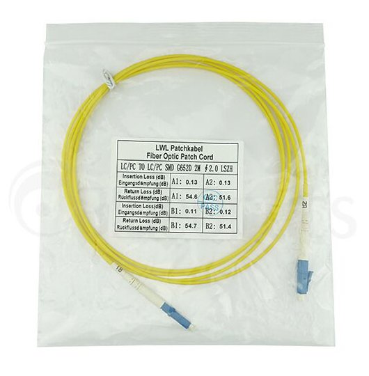 EAN 4063232620718 - BlueOptics SFP2121BU2MK Cable de fibra óptica e InfiniBand 2 m LC Amarillo imagen 5
