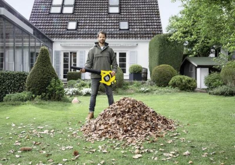 EAN 4054278459905 - Kärcher LBL 4 Battery Set aspiradora de hojas 250 kmh Negro, Amarillo 36 V Ión de litio imagen 5