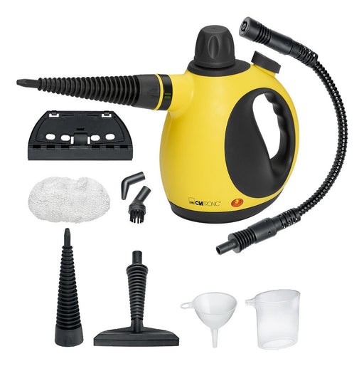 EAN 4006160637854 - Clatronic DR 3653 Limpiador a vapor portátil 0,25 L 1050 W Negro, Amarillo imagen 1