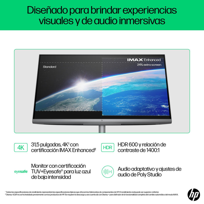 EAN 199642227309 - HP OmniStudio X All-in-One 32-c0022ns PC Intel Core Ultra 5 125H 80 cm (31.5") 3840 x 2160 Pixeles PC todo imagen 6