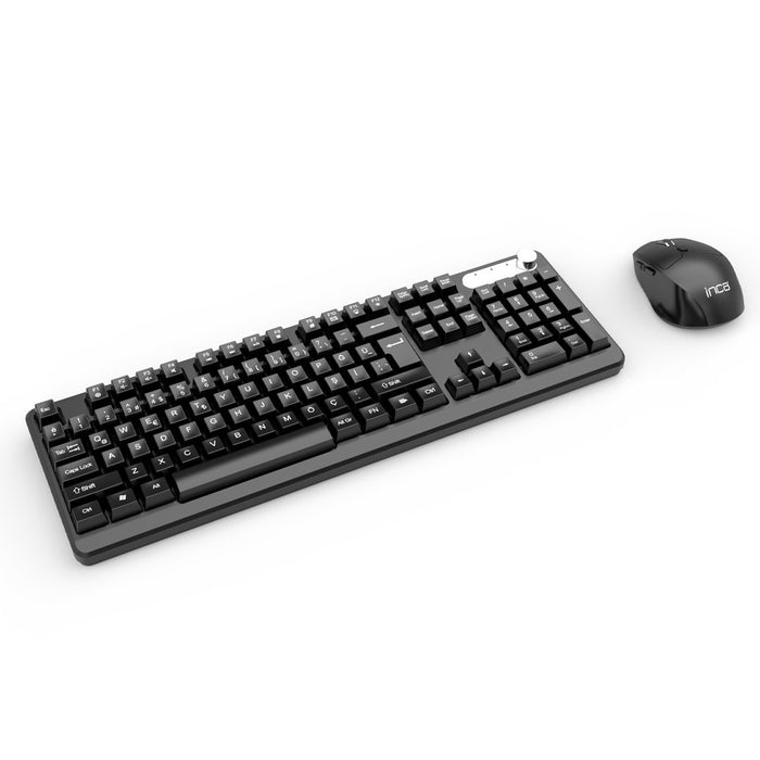 EAN 8681949011528 - Inca IWS-549U teclado Ratón incluido Oficina RF inalámbrica + USB QWERTY Turco Negro imagen 4
