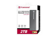 EAN 0760557837619 - Transcend StoreJet 25C3 disco duro externo 2 TB 5400 RPM 2.5" Micro-USB B 3.2 Gen 1 (3.1 Gen 1) Gris imagen 4