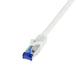 EAN 4052792055634 - LogiLink C6A011S cable de red Blanco 0,25 m Cat6a S/FTP (S-STP) imagen 1
