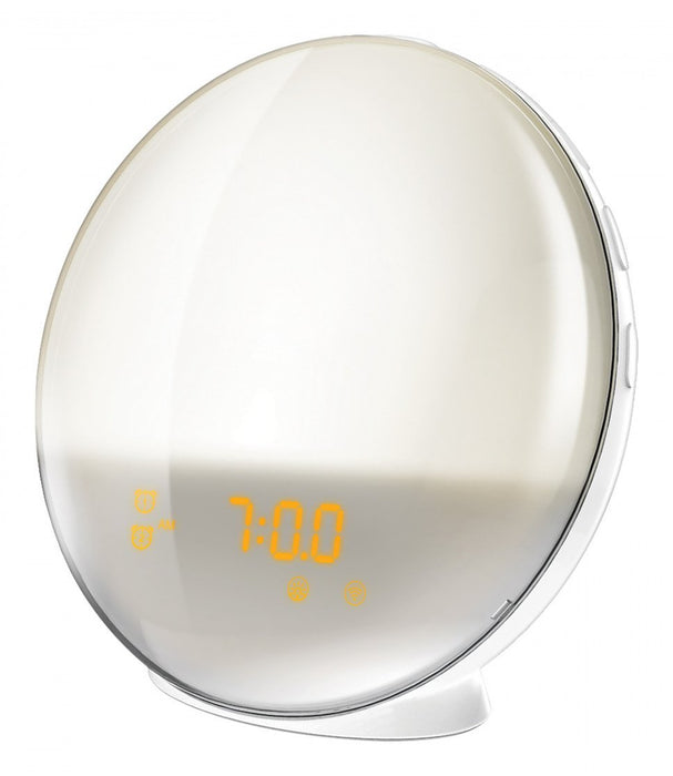 EAN 8426801166493 - Muvit MIOLAMP005 despertador Reloj despertador digital Blanco imagen 1