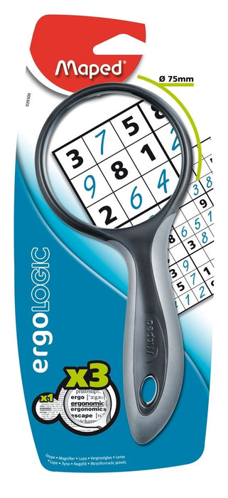 EAN 3154140393007 - Maped 039300 lente de aumento y lupa 3x Marrón, Gris imagen 1