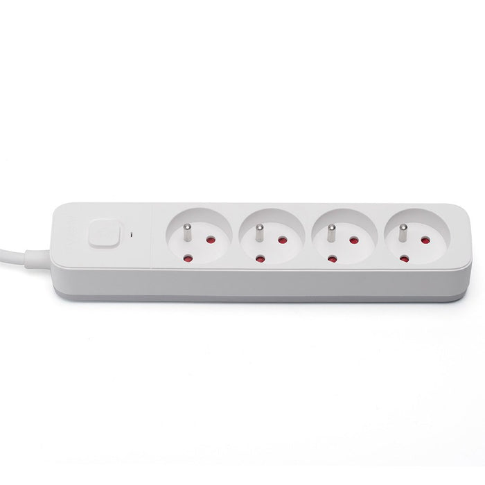 EAN 5901986047834 - Savio Power strip 4 sockets 3m white LZ-08 4 salidas AC Tipo E Blanco imagen 4