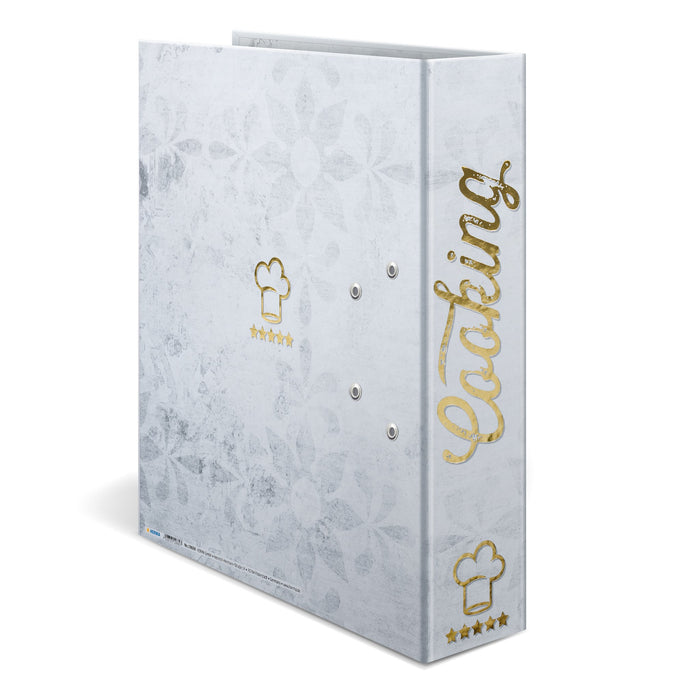 EAN 4008705196697 - HERMA 19669 carpeta de cartón A4 Oro, Rojo, Blanco imagen 4