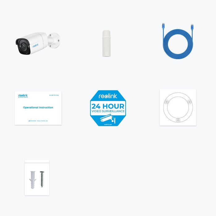 EAN 6975253983735 - Reolink P320 Bala (forma) Cámara de seguridad IP Interior y exterior 2880 x 1616 Pixeles Pared imagen 3