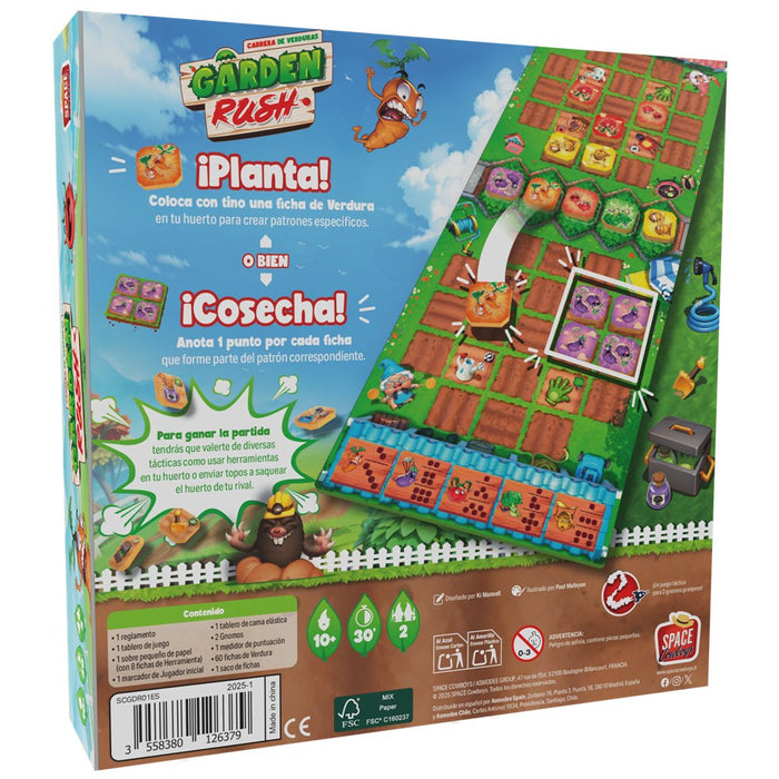 EAN 3558380126379 - Asmodee Pradera Garden Rush 30 min Juego de mesa imagen 3