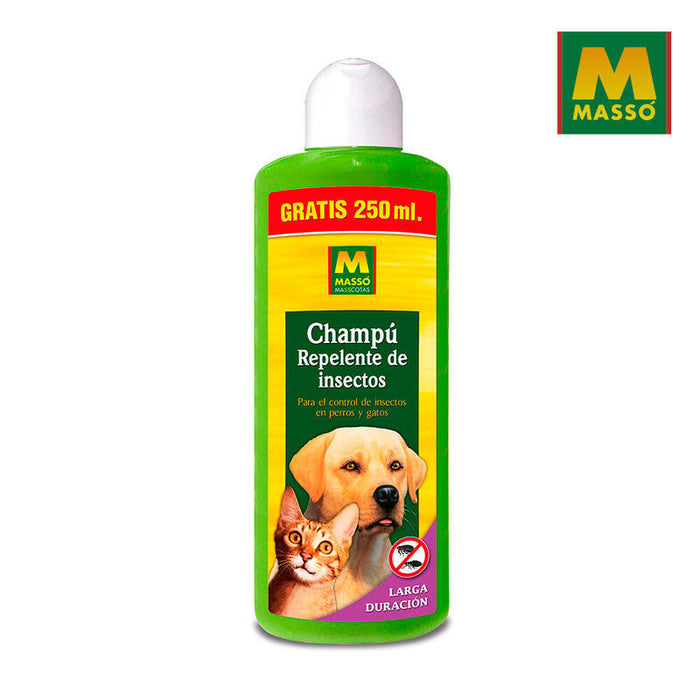 Champu Repelente Insectos Para Mascotas 1 L. 231038n Masso