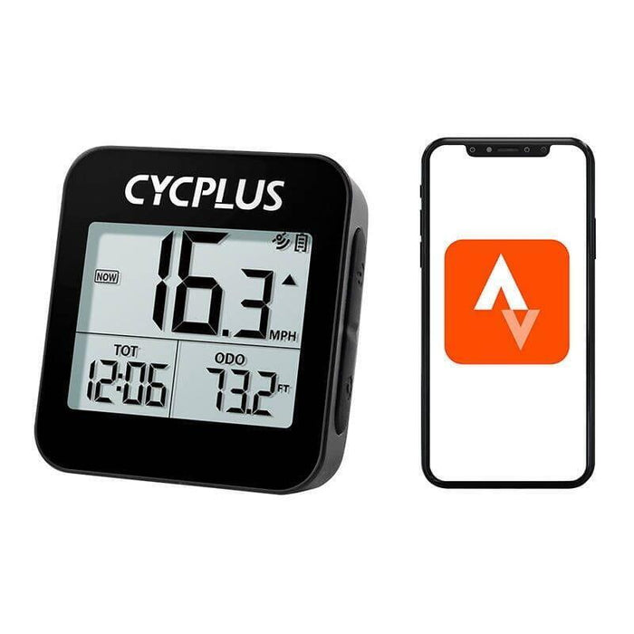 Ciclocomputador  Cycplus G1 Gps+Galileo+Glonass+Beidou Negro