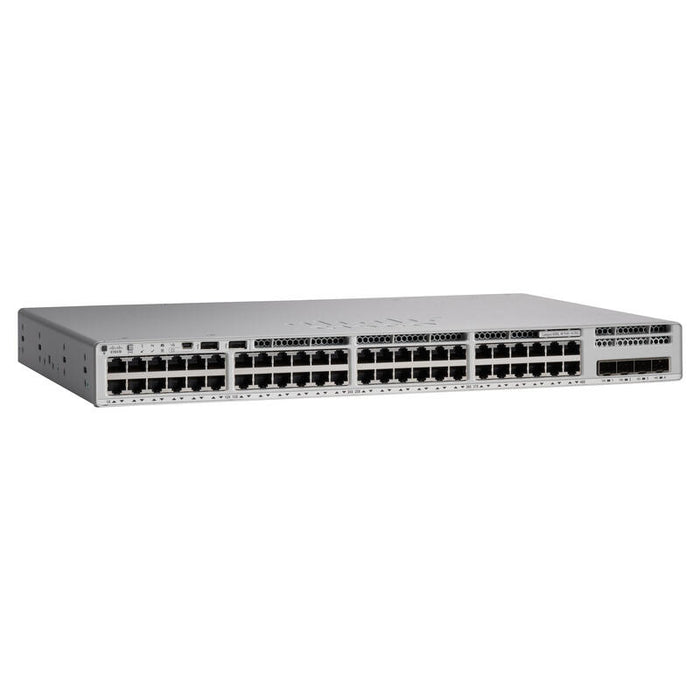 Cisco Catalyst 9200l Network Essentials Conmutador L3 Gestionado 48 X 10/100/1000 (Poe+) + 4 X 10 Gigabit Sfp+ Montaje En Rack Poe+