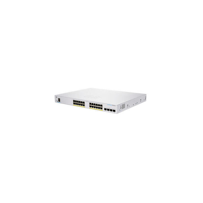 Cisco Switch Cbs350 24g 4sfp Poe 195 24x10/100/1000 4xsfp Poe L3 Managed