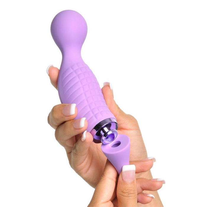 Vibrador Y Succionados Silicona Usb Climax-Her