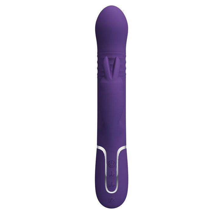 Pretty Love - Coale Vibrador Rabbit 4 En 1 Morado