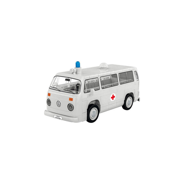 Cobi Volkswagen T2b Ambulance, Construction Toy Grey, Escala 1:35 Cobi-24619