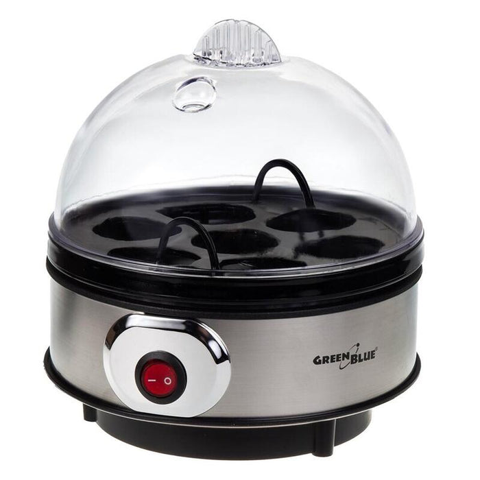 Cocedor De Huevos Greenblue Gb572  Automático, Potencia 400w, Hasta 7 Huevos, Vaso Medidor, 220-240v~, 50 Hz