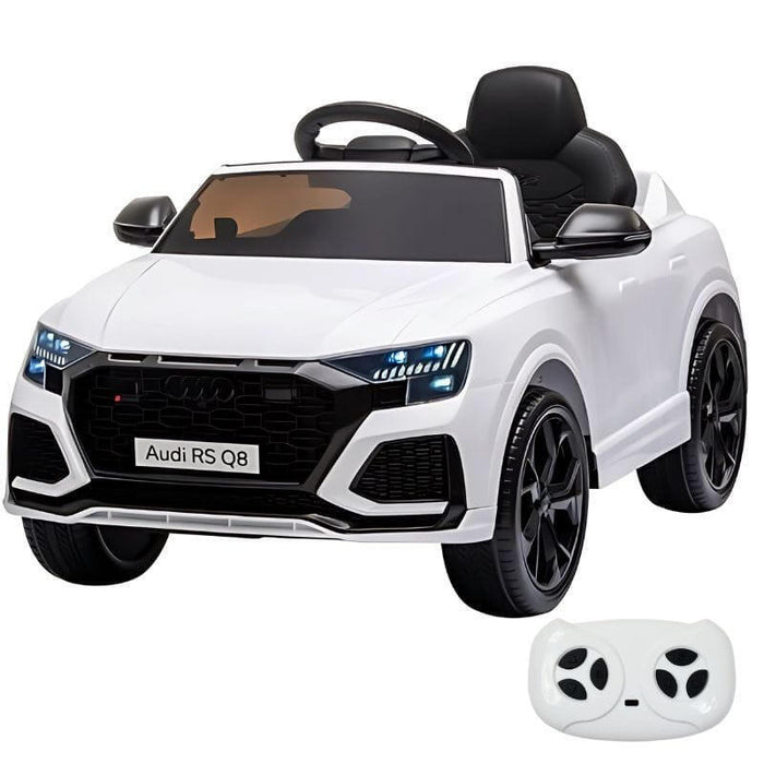 Audi Rs Q8 12v Blanco - Coche Eléctrico Para Niños