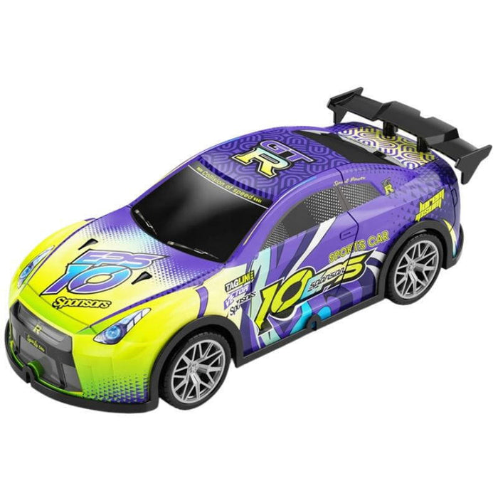 805p 1/22 4wd Drift  Lila Amarillo  - Coche Rc Eléctrico