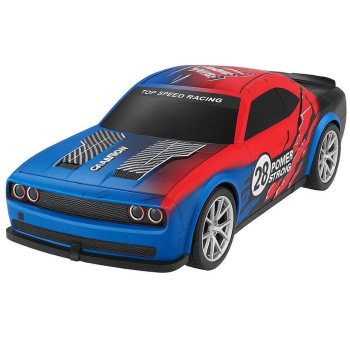 808p 1/22 4wd Drift Rojo Azul  - Coche Rc Eléctrico