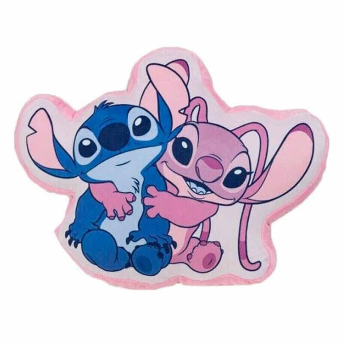 Cojin 3d Angel & Stitch Disney