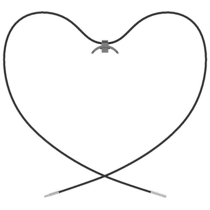 Colgante Xiaomi Smart Band 9 / Smart Band 8 Adaptador Metálico Y Collar Negro