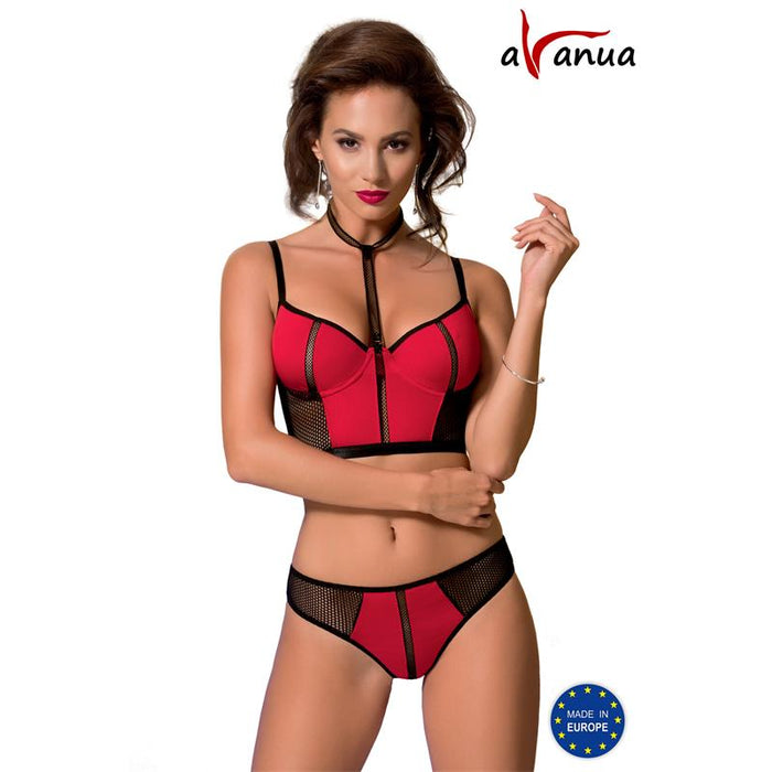 Coline Set Rojo Talla (Interno):S/M