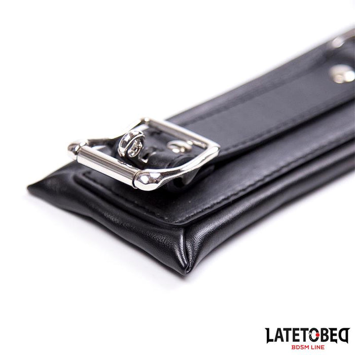 Collar Acolchado Grande Con Correa