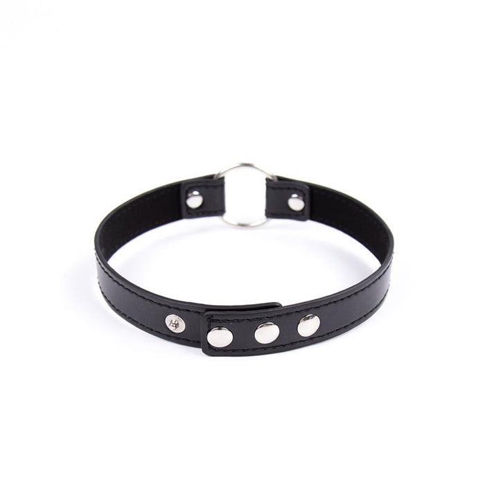 Collar Con Aro Negro