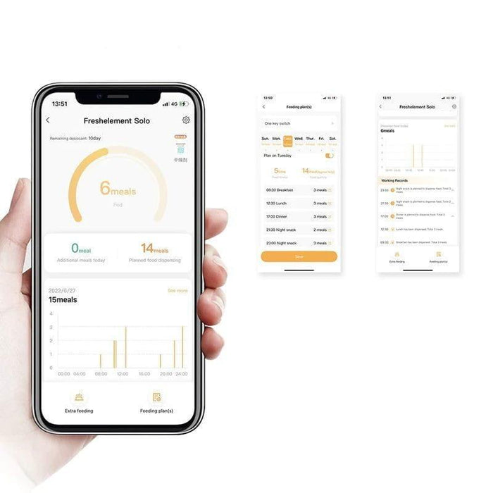 Comedero Automático Petkit Fresh Element Mini Solo Blanco