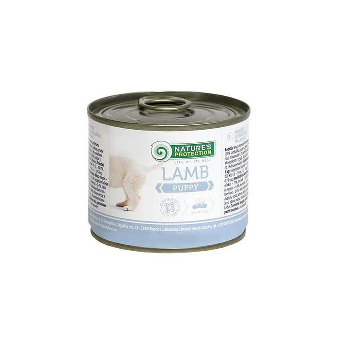 Comida Húmeda Para Cachorros Nature'S Protection Puppy Lamb  200 G