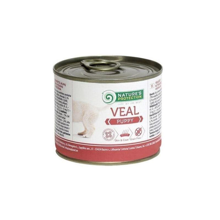 Comida Húmeda Para Cachorros Nature'S Protection Puppy Ternera  200 G