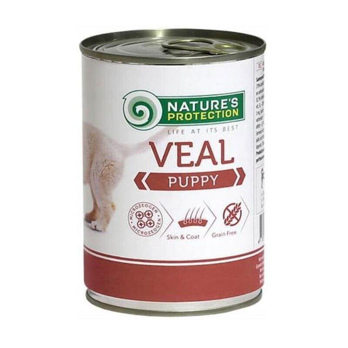 Comida Húmeda Para Cachorros Nature'S Protection Puppy Ternera  400 G