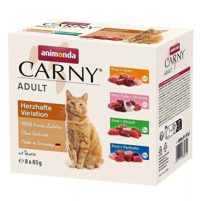 Comida Húmeda Para Gatos Animonda Carny Adult Mix  8 X 85 G