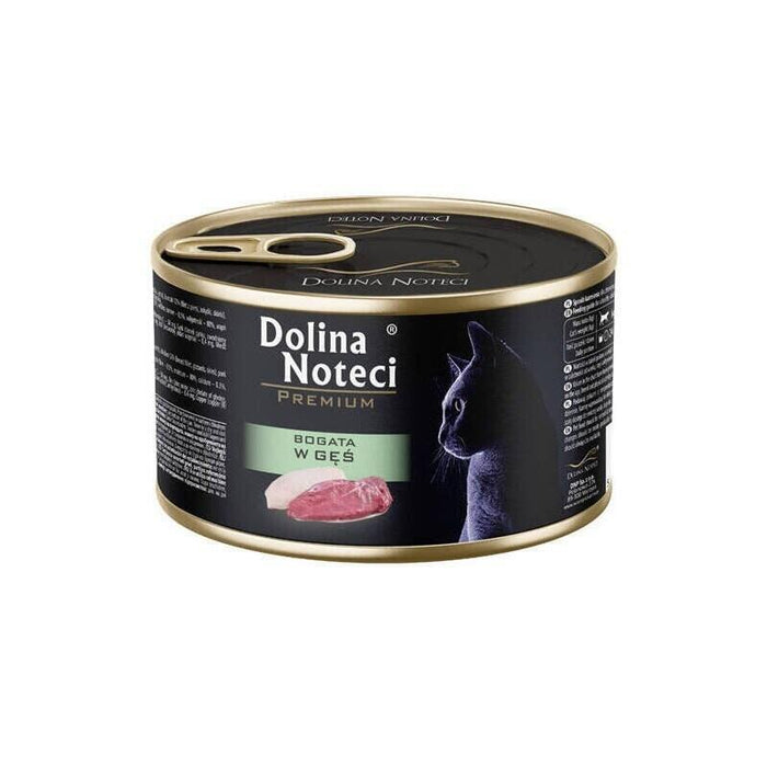Comida Húmeda Para Gatos Dolina Noteci Premium Rich In Goose  185g