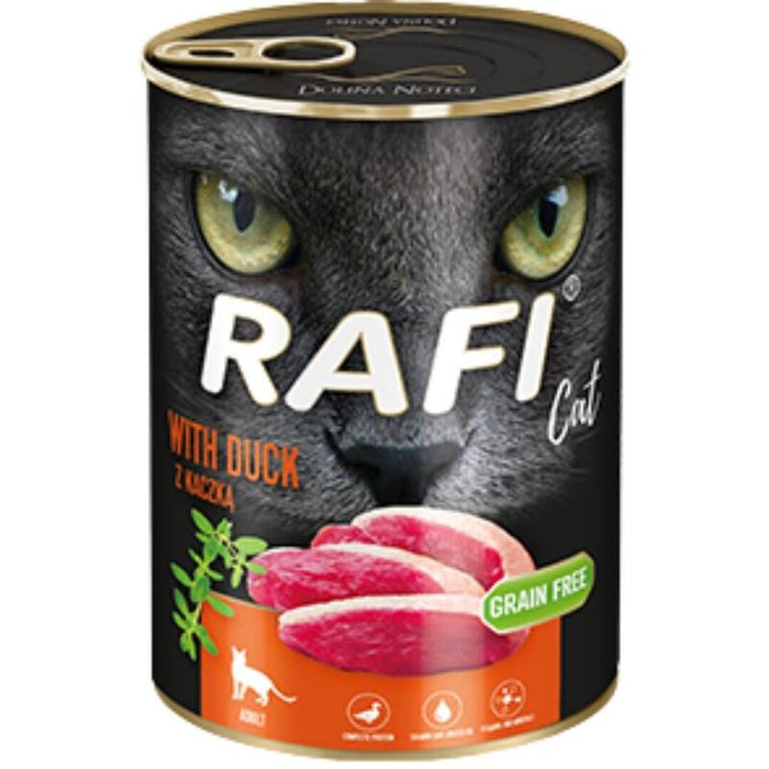 Comida Húmeda Para Gatos Dolina Noteci Rafi Con Pato  400g
