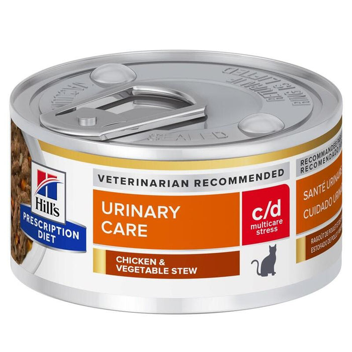 Comida Húmeda Para Gatos Hill'S Pd Feline C/D Urinary Stress Stews  82 G