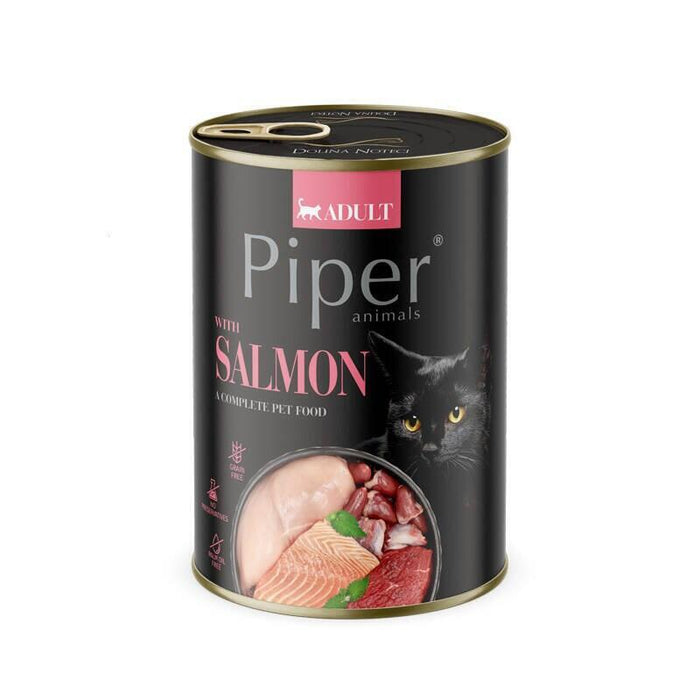 Comida Húmeda Para Gatos  Piper Animals With Salmon  400g