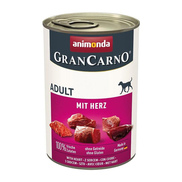 Comida Húmeda Para Perros  Animonda Grancarno Adult Mit Herz  400 G