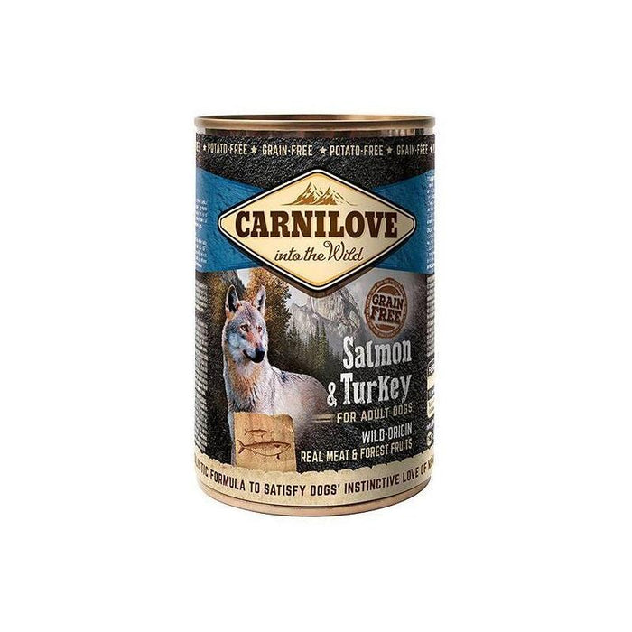 Comida Húmeda Para Perros Carnilove Into The Wild Salmon&Turkey  400 G