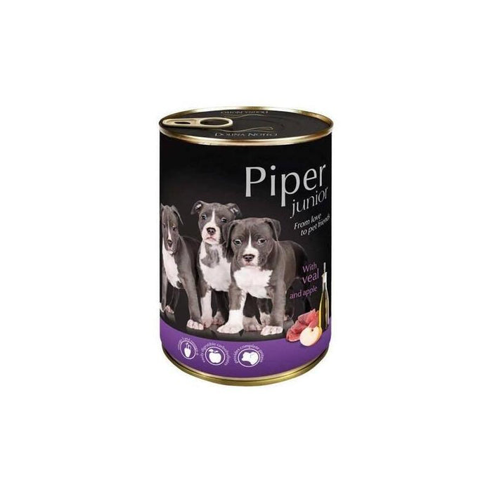 Comida Húmeda Para Perros Dolina Noteci Piper Junior With Veal And Apple  400g