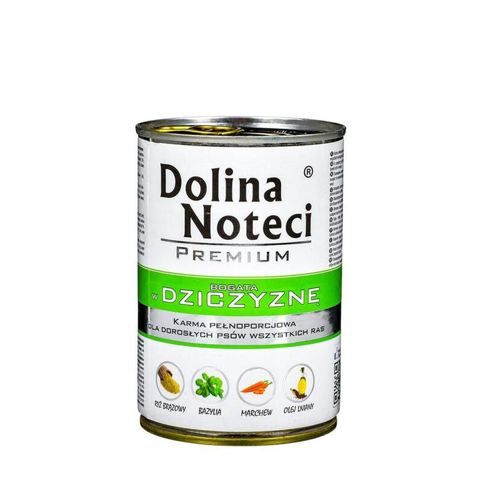 Comida Húmeda Para Perros Dolina Noteci Premium Rica En Caza  400 G