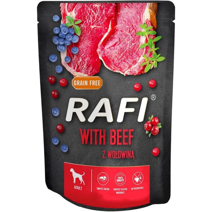 Comida Húmeda Para Perros Dolina Noteci Rafi With Beef  300g