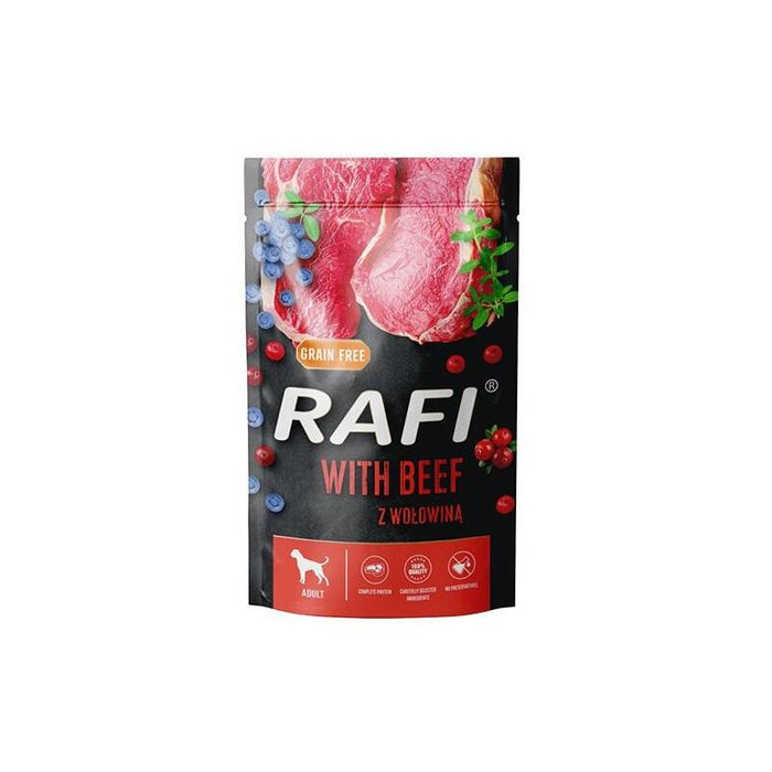 Comida Húmeda Para Perros Dolina Noteci Rafi With Beef  500g