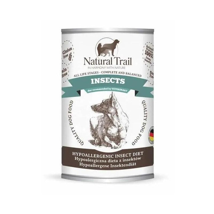 Comida Húmeda Para Perros Natural Trial Dog Insects 350g