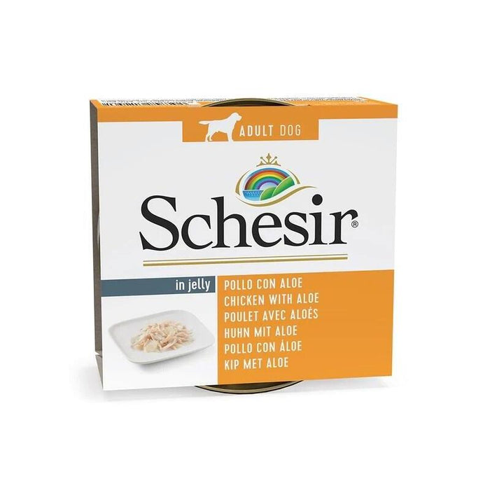 Comida Húmeda Para Perros Schesir In Jelly Chicken With Aloe  150 G