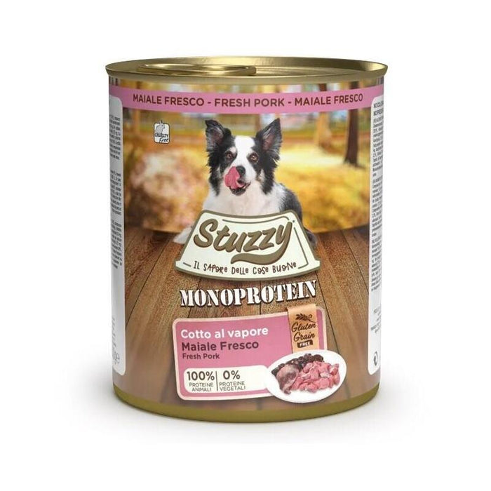 Comida Húmeda Para Perros Stuzzy Monoprotein Cerdo  800 G