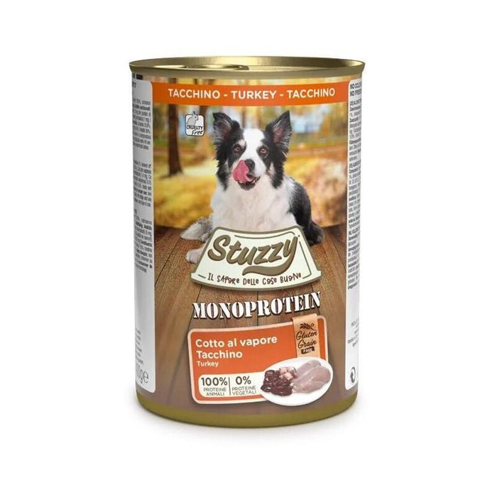 Comida Húmeda Para Perros Stuzzy Monoprotein Turkey   400 G