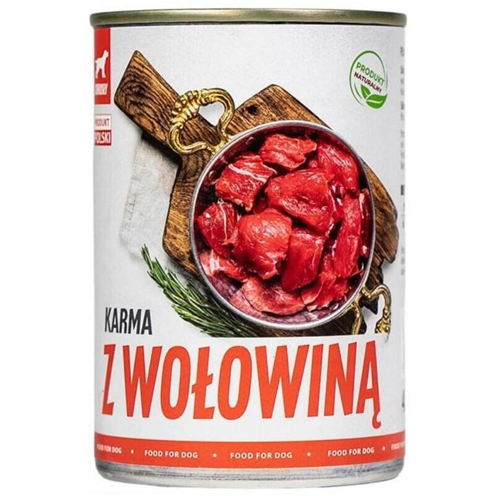 Comida Húmeda Para Perros Tuf Tuf Beef Food  400 G