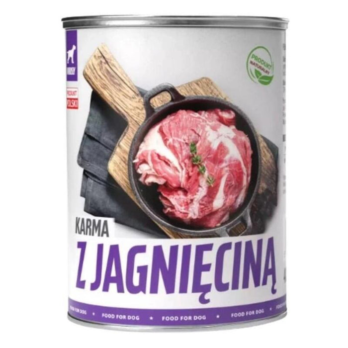 Comida Húmeda Para Perros Tuf Tuf Lamb Food  800 G